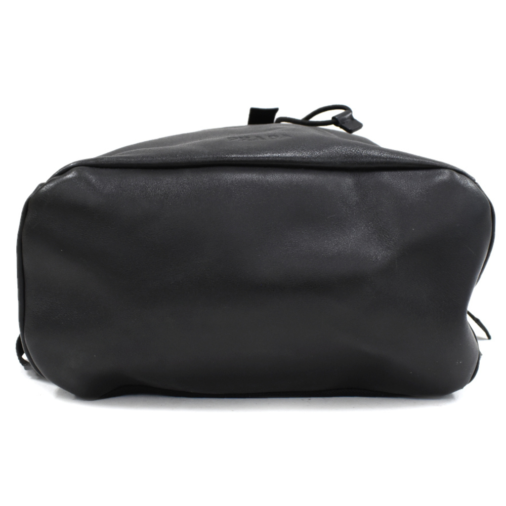 Prada Backpack Rucksack Leather Black Handbag - image 5